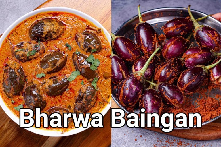Bharwa Baingan | Stuffed Eggplant Curry
