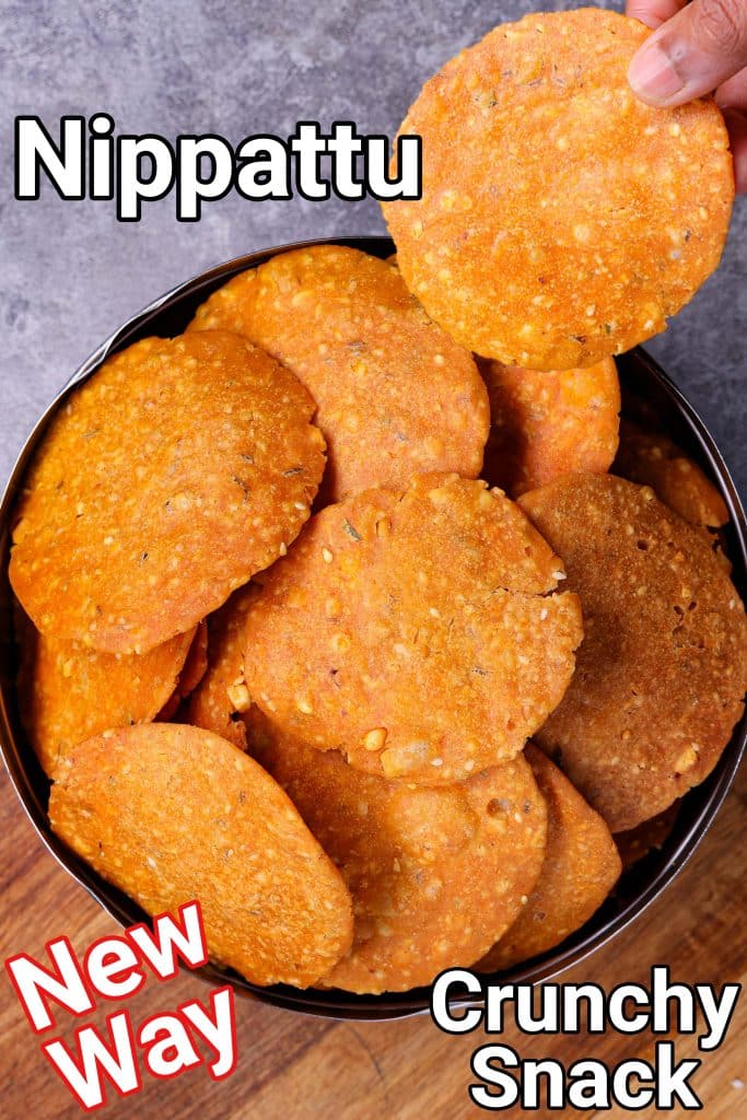 Karnataka Style Crispy Spicy Nippat