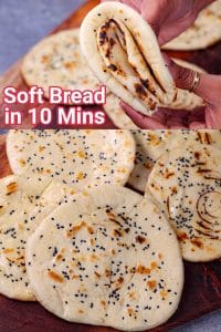 Soft Bread Recipe - No Oven, No Egg, No Yeast