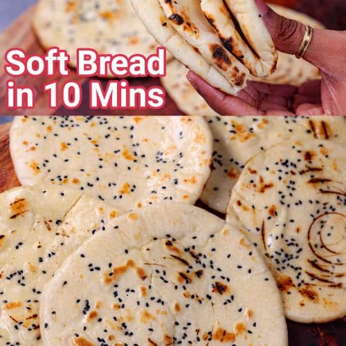 Soft Bread Recipe - No Oven, No Egg, No Yeast