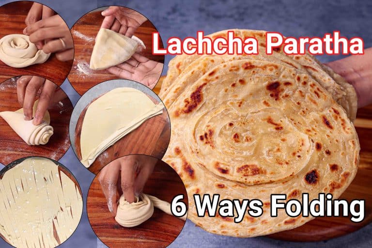 Plain Paratha Recipe | 6 Types Of Folding For Chapati