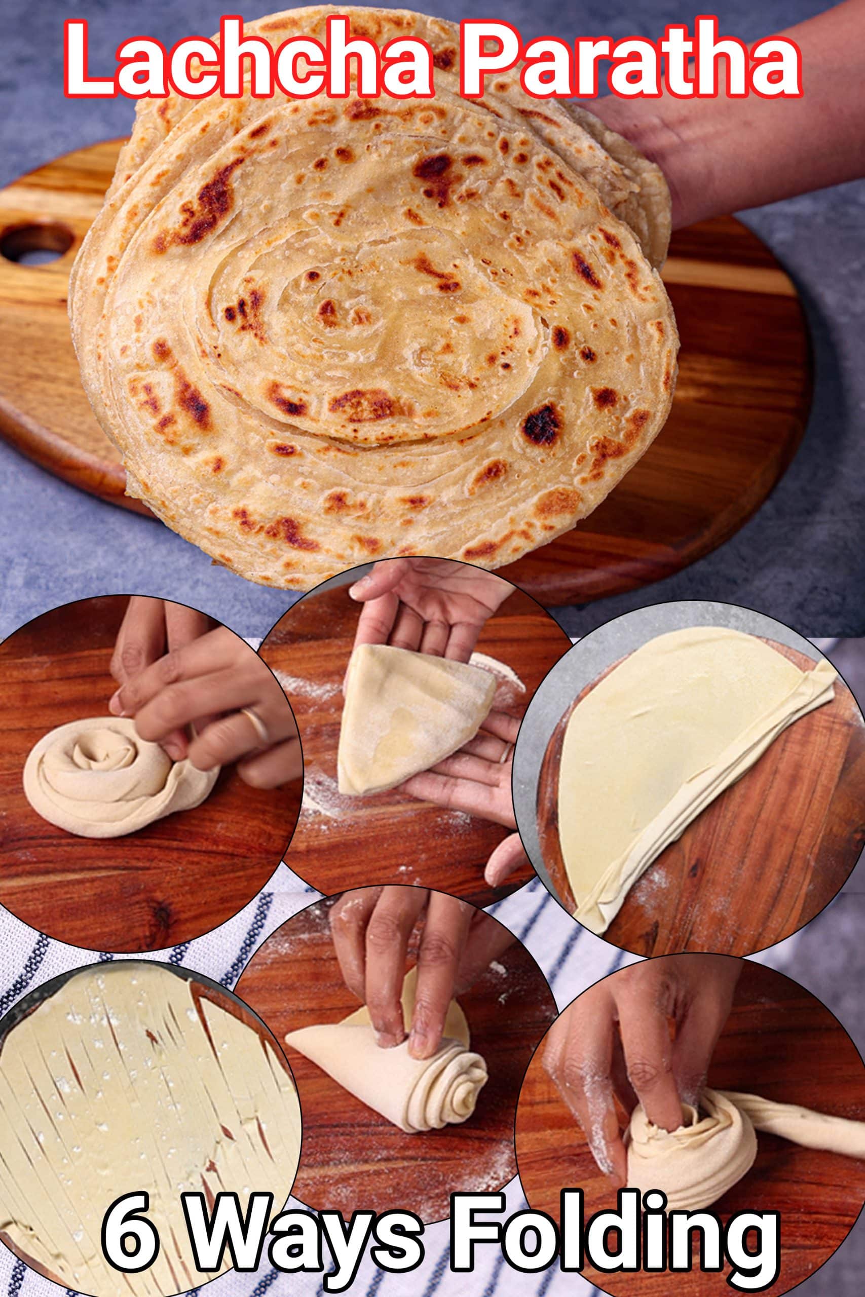 6 Types Of Folding For Chapati