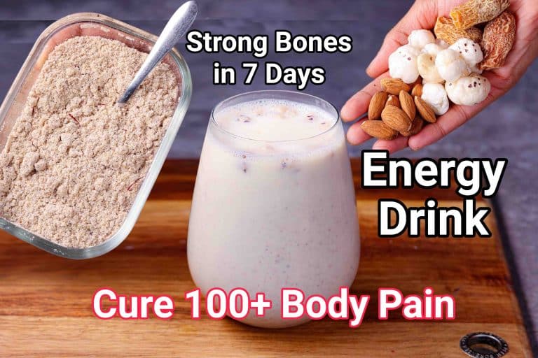 Homemade Super Energy Protein Milk Drink No Sugar & Sweetener