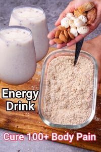 Homemade Super Energy Milk Drink