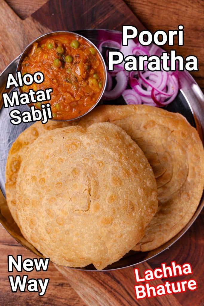 How To Make Flaky Puri Paratha