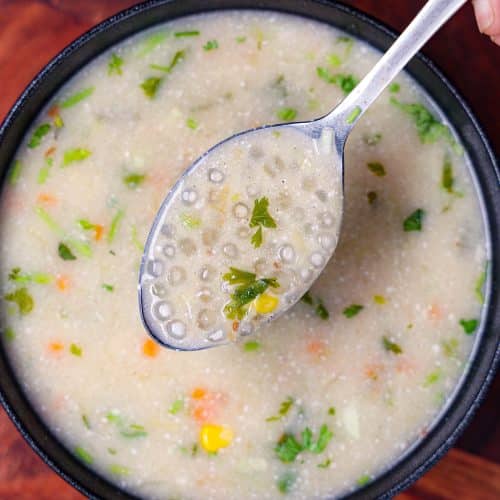 Mix Veg Sago Soup