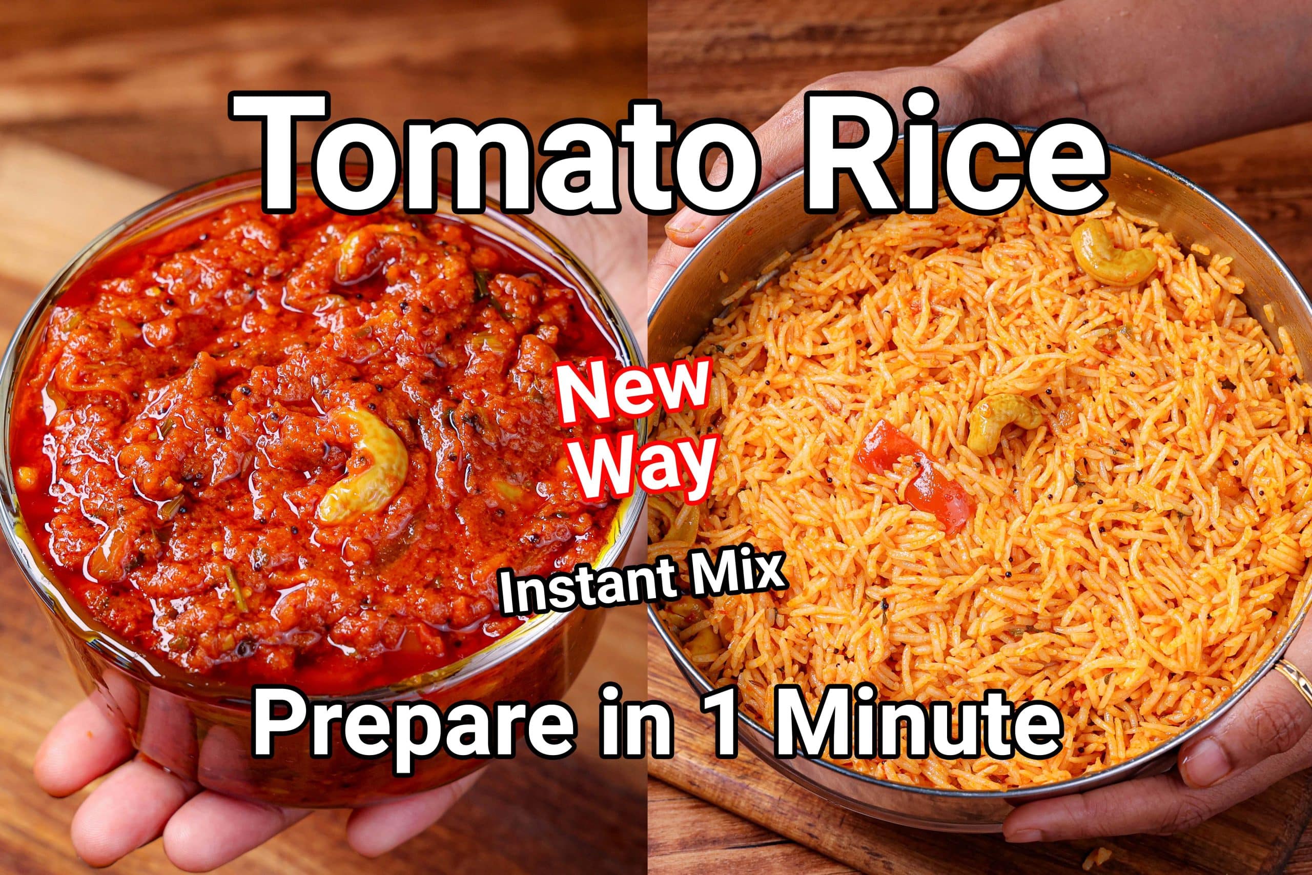 Tomato Rice Recipe Instant Tomato Rice With Premix Paste Thakali Rice 2 Scaled 