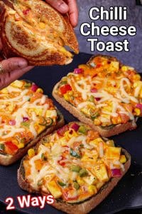 Chilli Cheese Toast Recipe