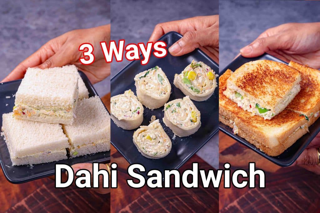 Hung Curd Sandwich Recipe