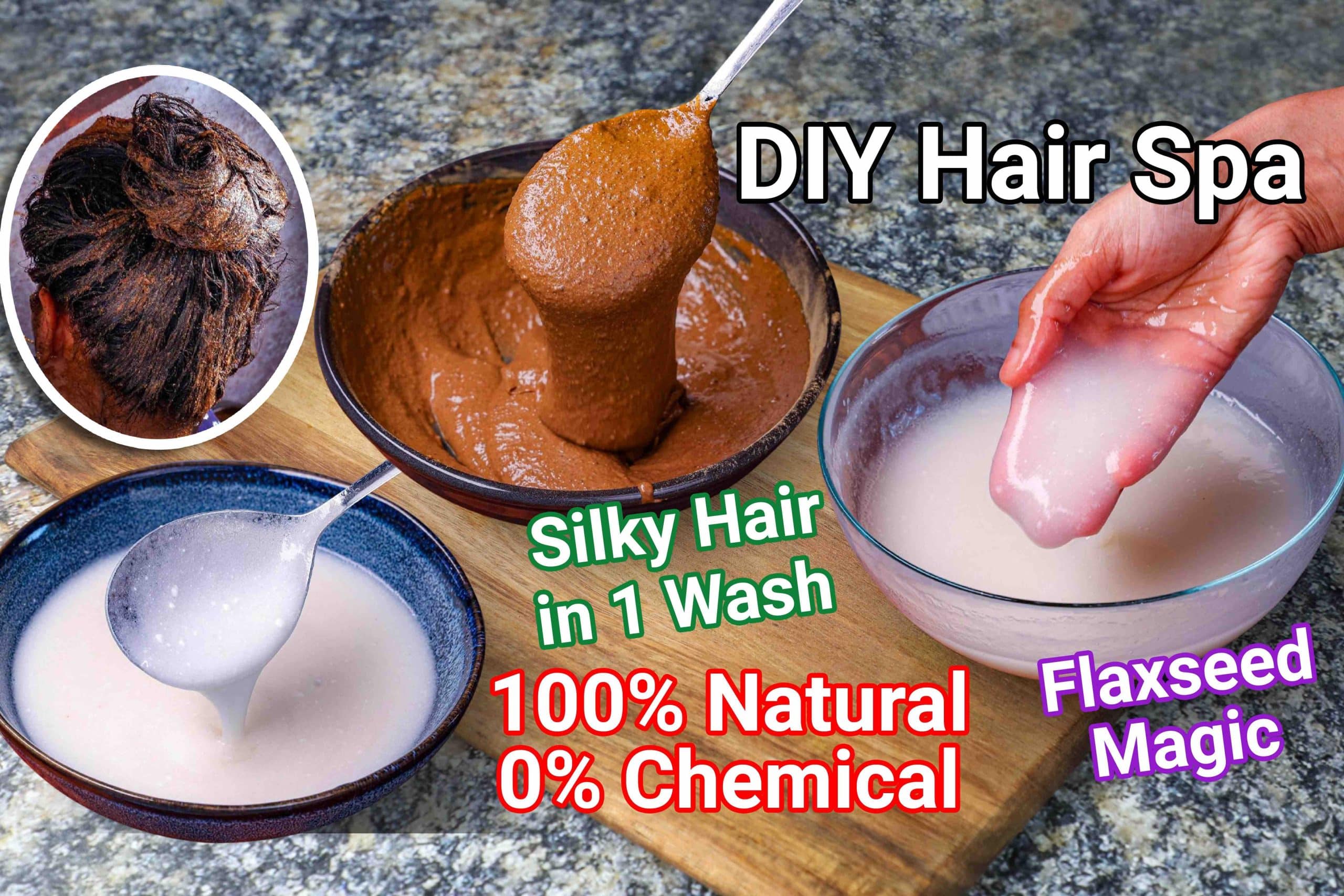 Flaxseed Hair Gel Recipe | Flaxseed For Hair | Flaxseed Hair Pack
