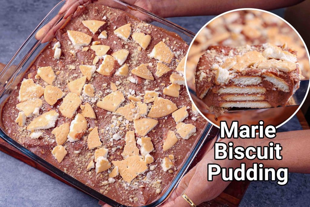 Marie Biscuit Pudding Recipe