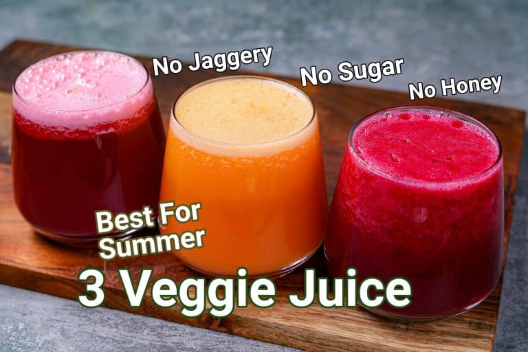 Vegetable Juice 3 Ways – Best Healthy Summer Drinks