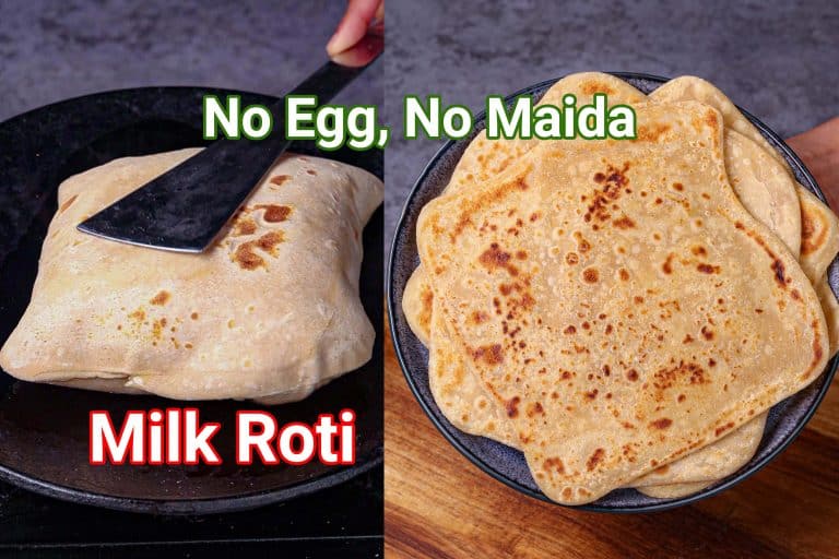 Milk Roti Recipe | Dudh Chapati – No Egg, No Maida
