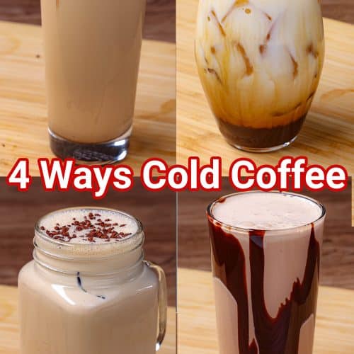 Iced Coffee 4 Ways