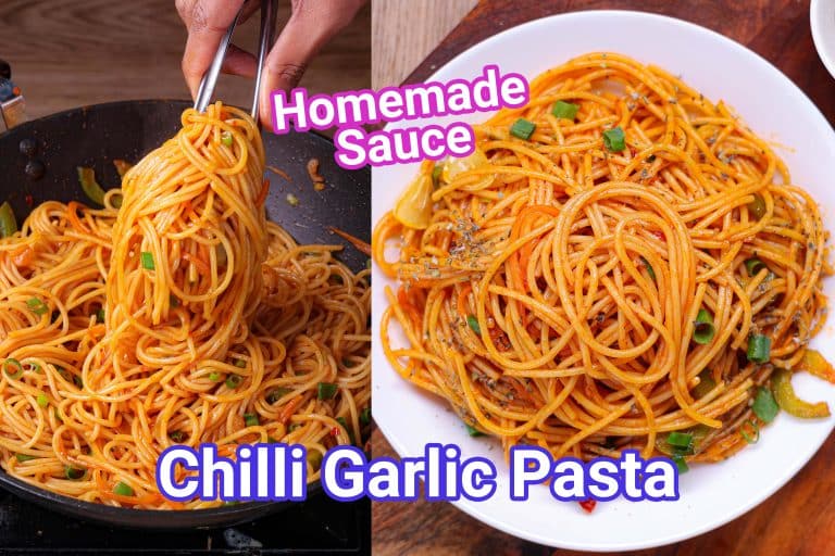 Chilli Garlic Pasta Recipe | Chilli Garlic Spaghetti