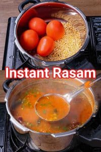 Easy Tomato Rasam in Cooker