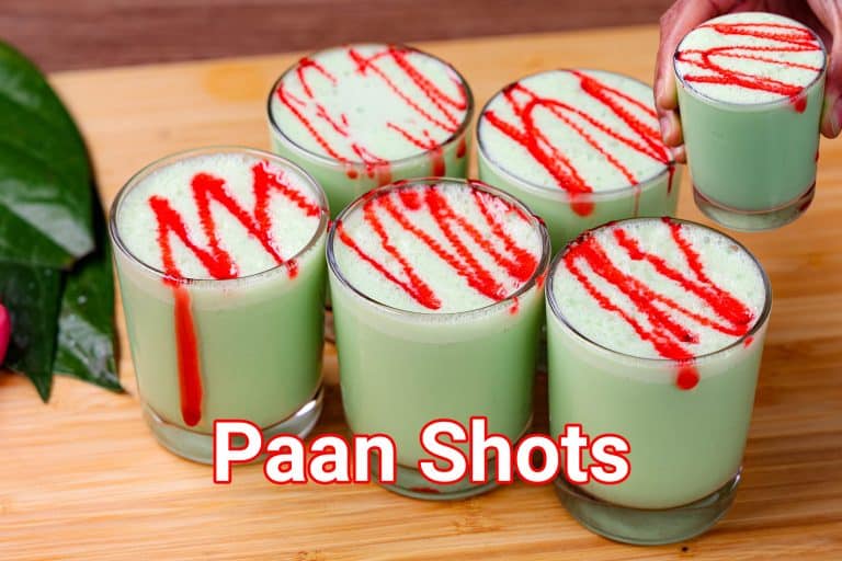 Paan Shots Recipe | Refreshing Betel Leaves Drink