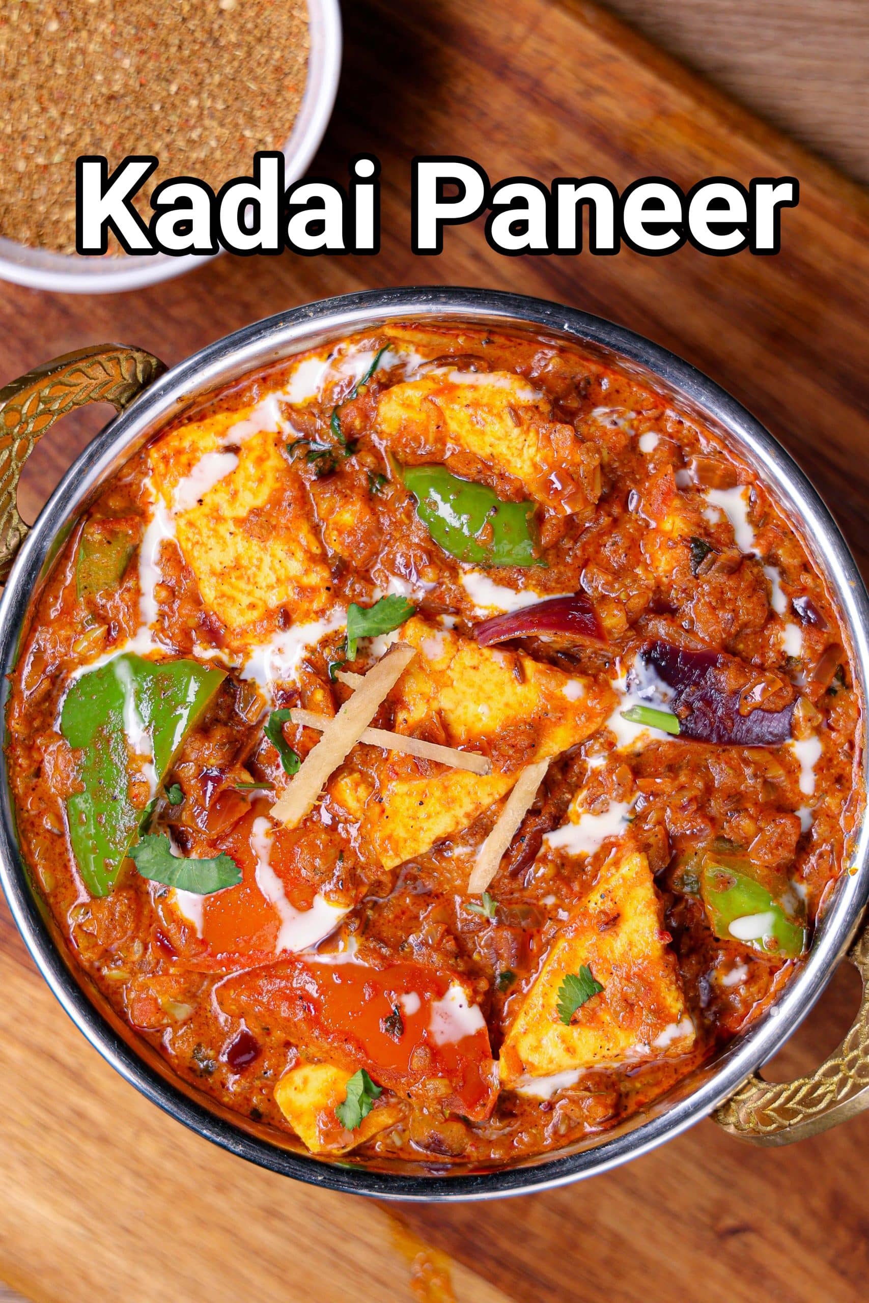 Kadai Paneer Recipe (Dry & Gravy) - Swasthi's Recipes