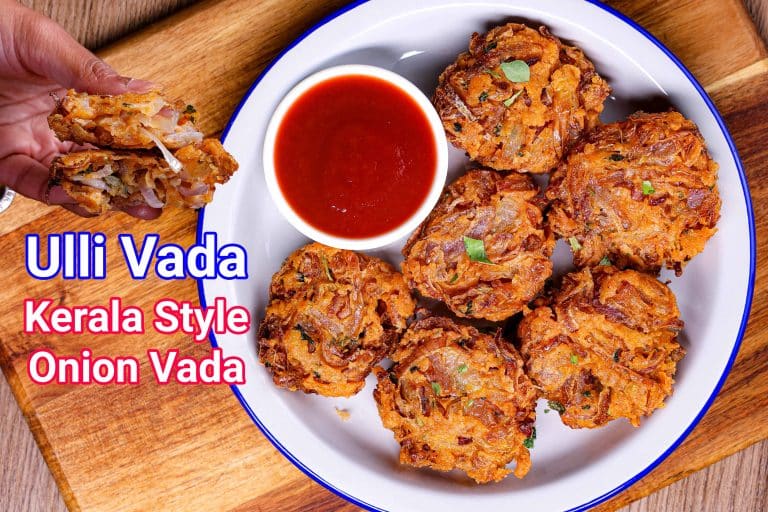 Ulli Vada Recipe | Kerala Style Onion Vada
