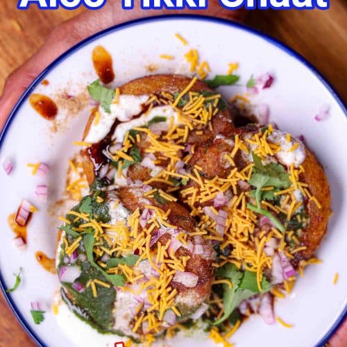Kurkuri Aloo Tikki Chaat Recipe
