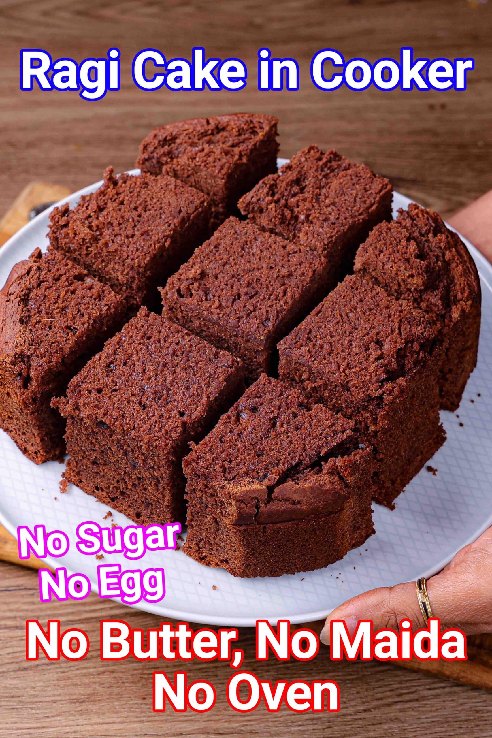 Ragi Jaggery Cake | ఆరోగ్యకరమైన రాగి పిండి కేక్ || Ragi Chocolate Cake|Healthy  Finger millet cake - YouTube