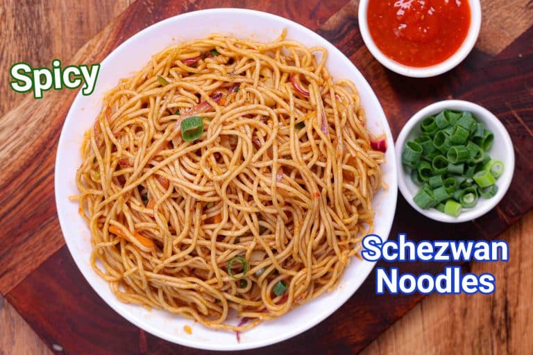 Schezwan Noodles Recipe with Homemade Sauce