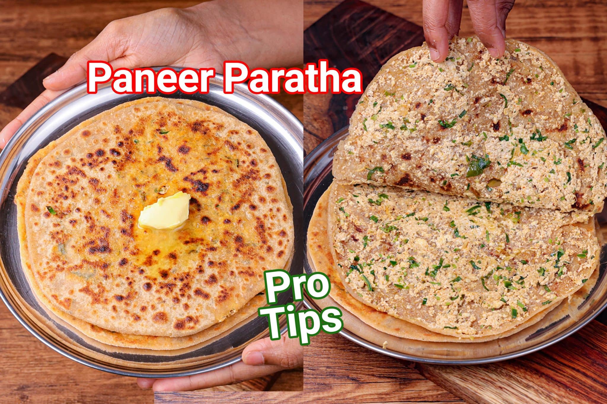 Paneer Paratha Recipe - Tips & Tricks