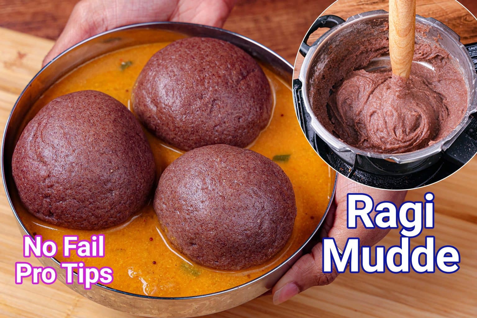 Ragi Mudde Recipe | Finger Millet Balls - Weight Loss Recipe