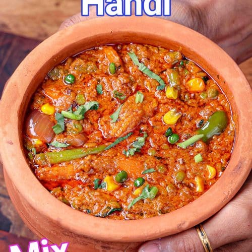 Mixed Vegetable Handi - Dhaba Style