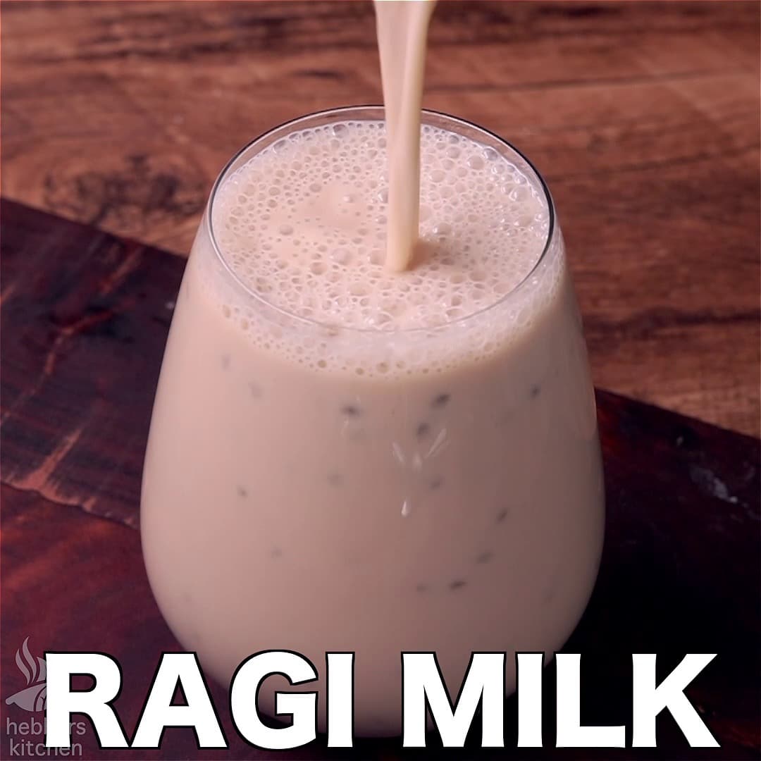 Ragi Milk Recipe | Healthy Ragi Juice 2 Ways Summer Drinks