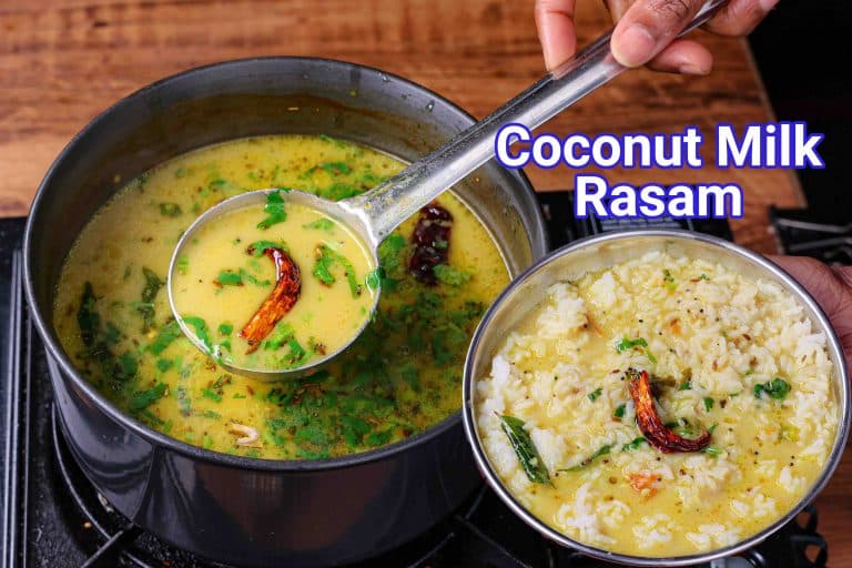 Coconut Milk Rasam Recipe | Thengai Paal rasam
