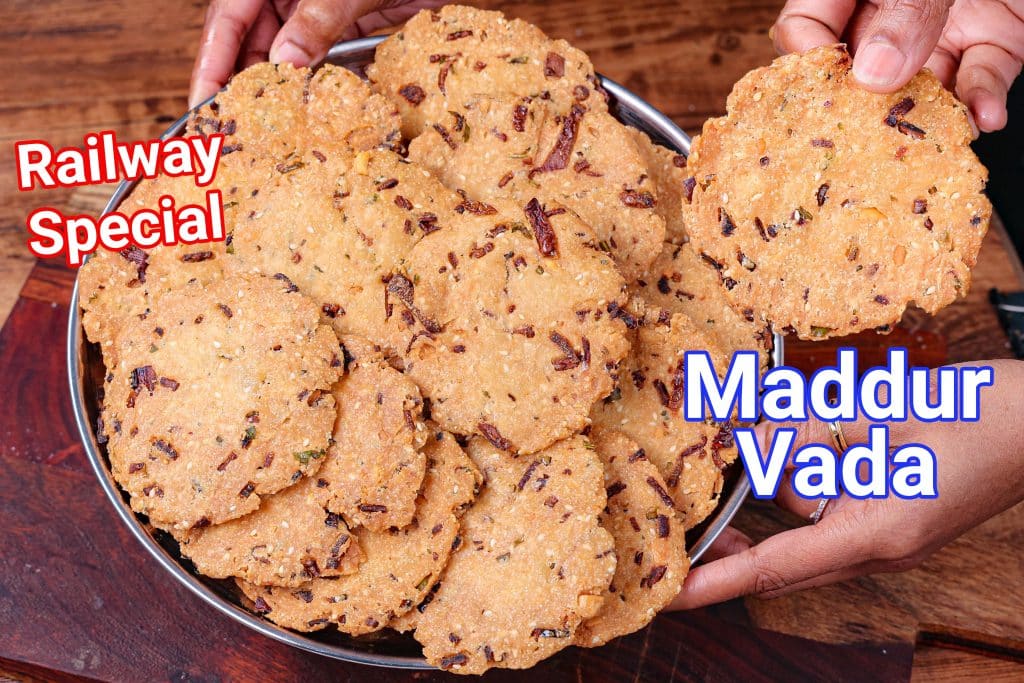 Crispy Maddur Vade - Tea Time Snack