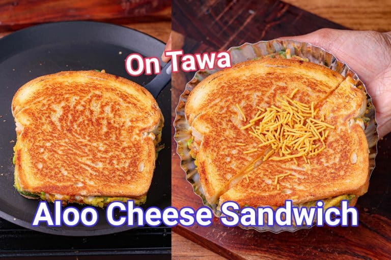 Aloo Cheese Toast Sandwich Recipe | Potato Cheese Toast Sandwich