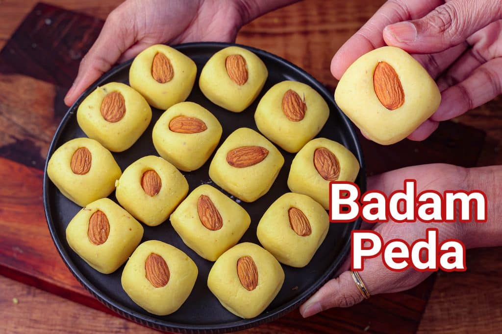 Instant Almond Milk Powder Malai Peda