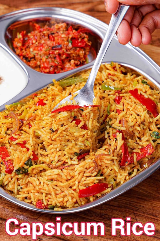 Capsicum Rice Recipe