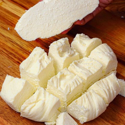 Homemade Paneer