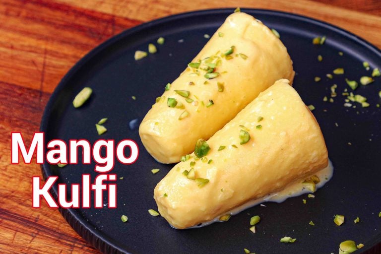Easy 3-Ingredients Mango Malai Kulfi