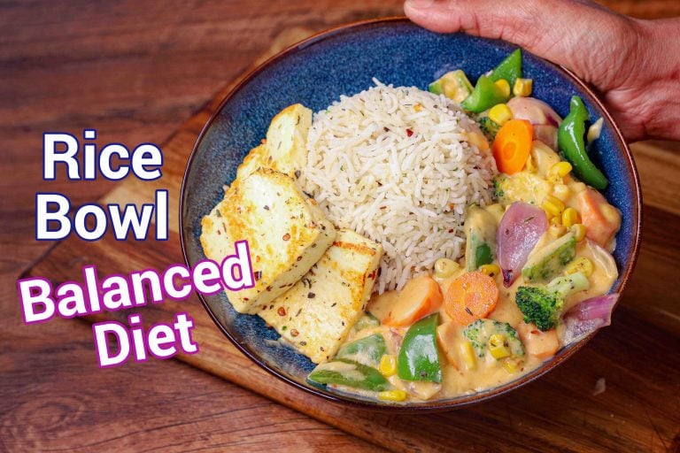 Rice Bowl Recipe | Indian Paneer Garlic Rice Bowl