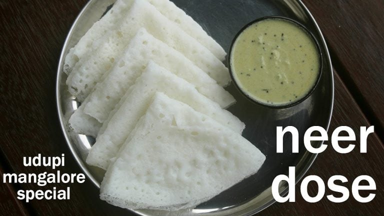 Neer Dosa Recipe | Neer Dose with Tips & Tricks