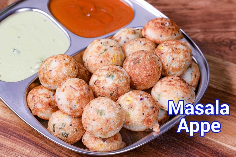 Masala Paniyaram Recipe