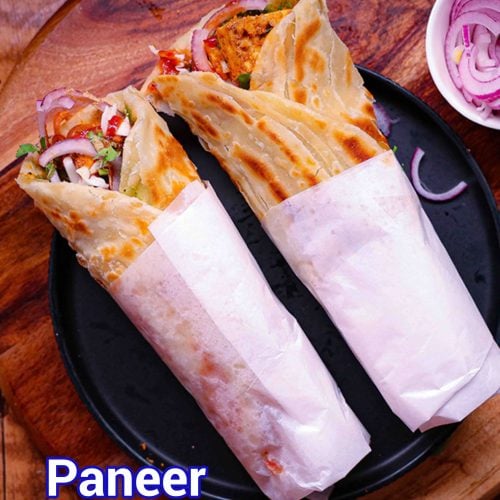 Paneer Frankie Recipe