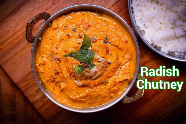 Radish Chutney Recipe