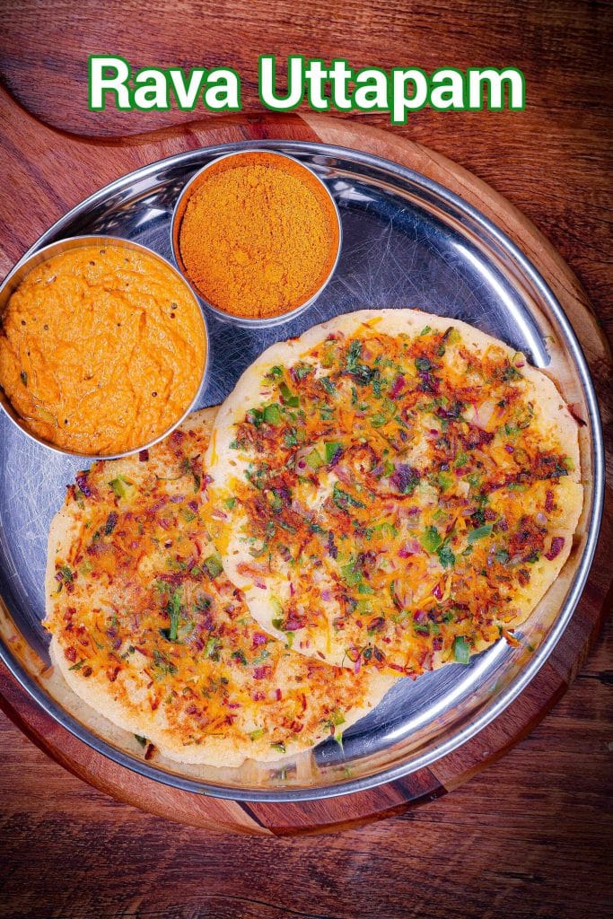 Instant Sooji Uttapam