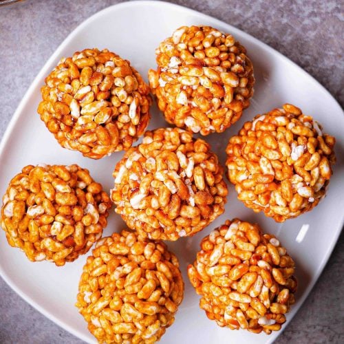 Pori Urundai Recipe