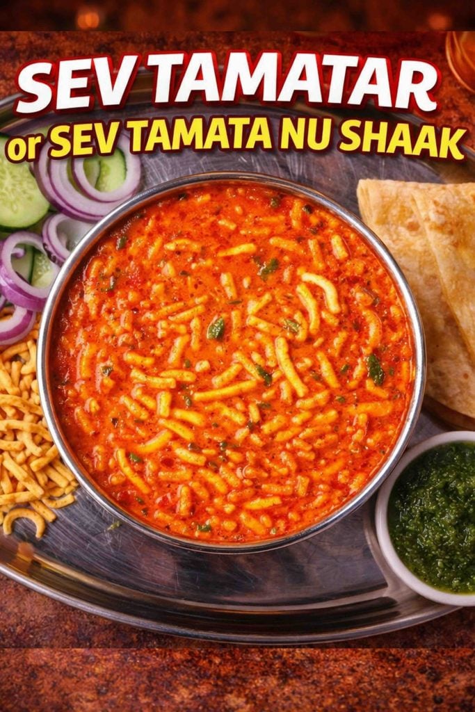 Sev Tameta Nu Shaak recipe