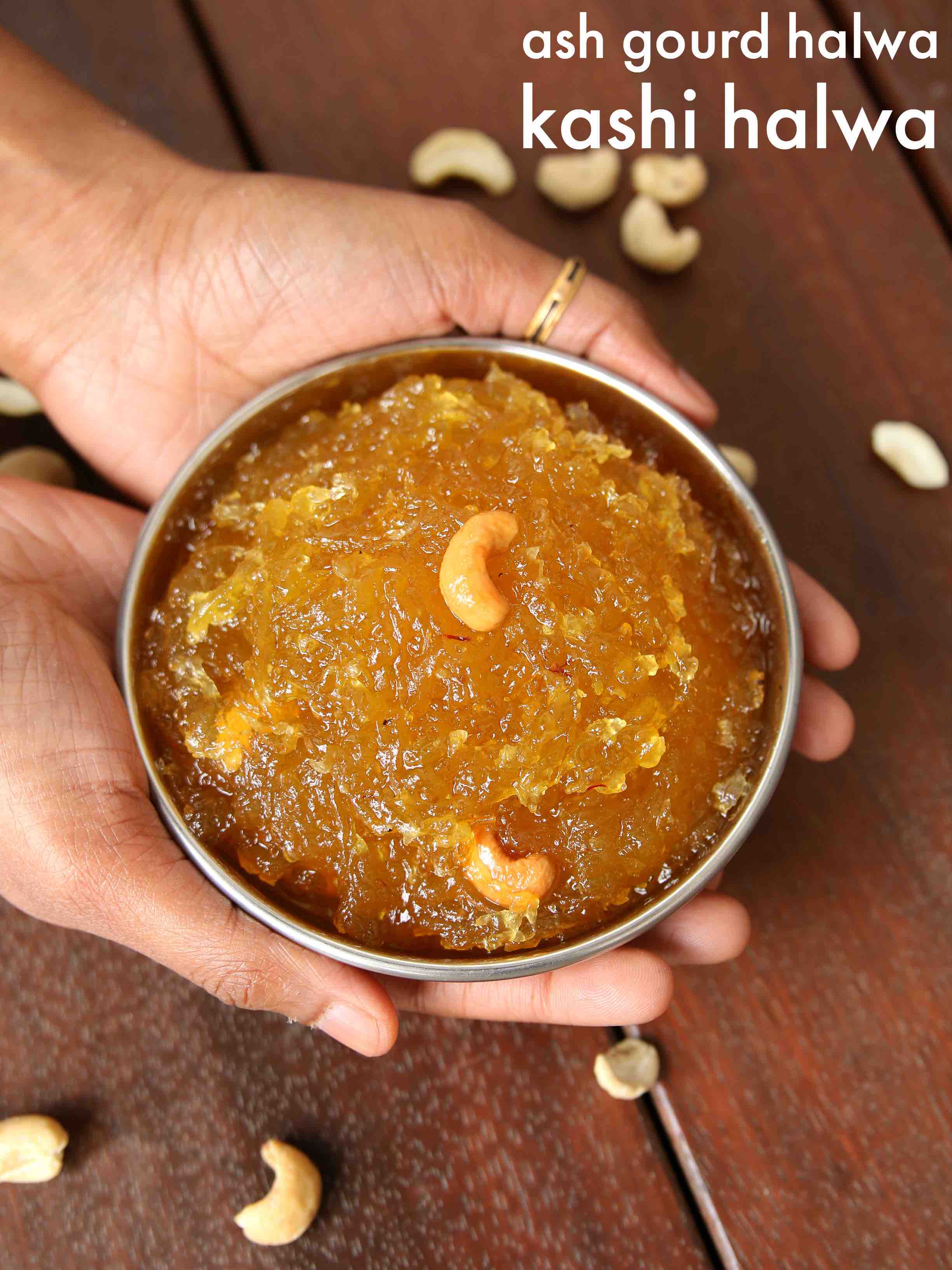 Kashi halwa with kova