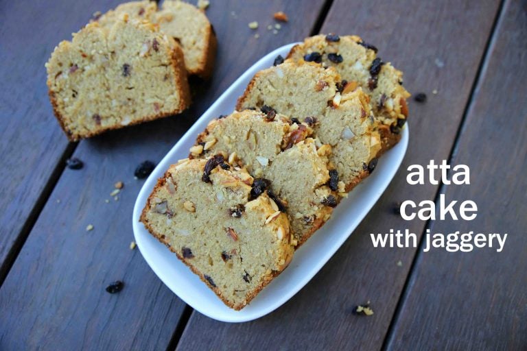 atta cake recipe | eggless wheat cake recipe | healthy atta cake without sugar