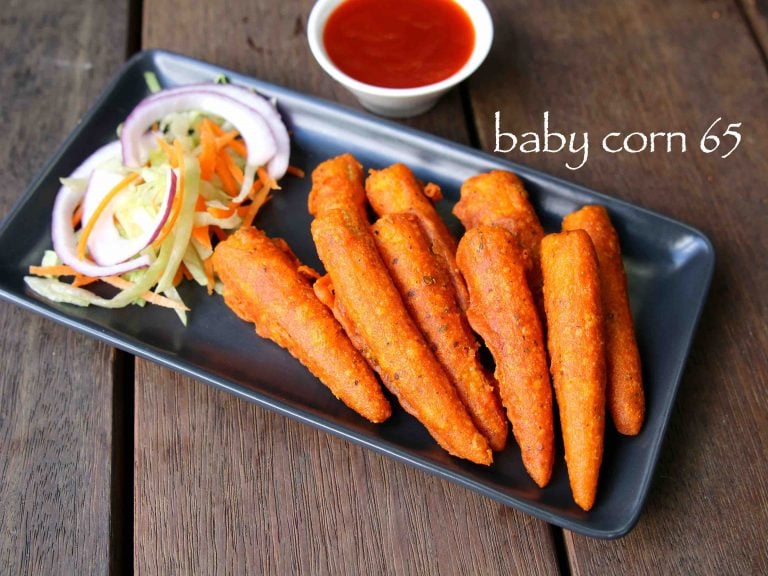 baby corn fry recipe | baby corn 65 recipe | baby corn golden fry