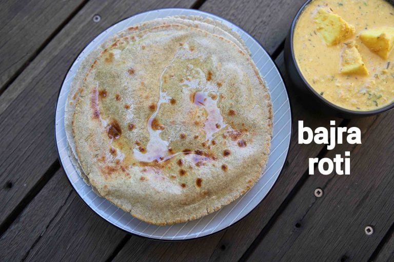 बाजरा रोटी रेसिपी | bajra roti in hindi | बाजरे की रोटी | पर्ल मिलेट रोटी