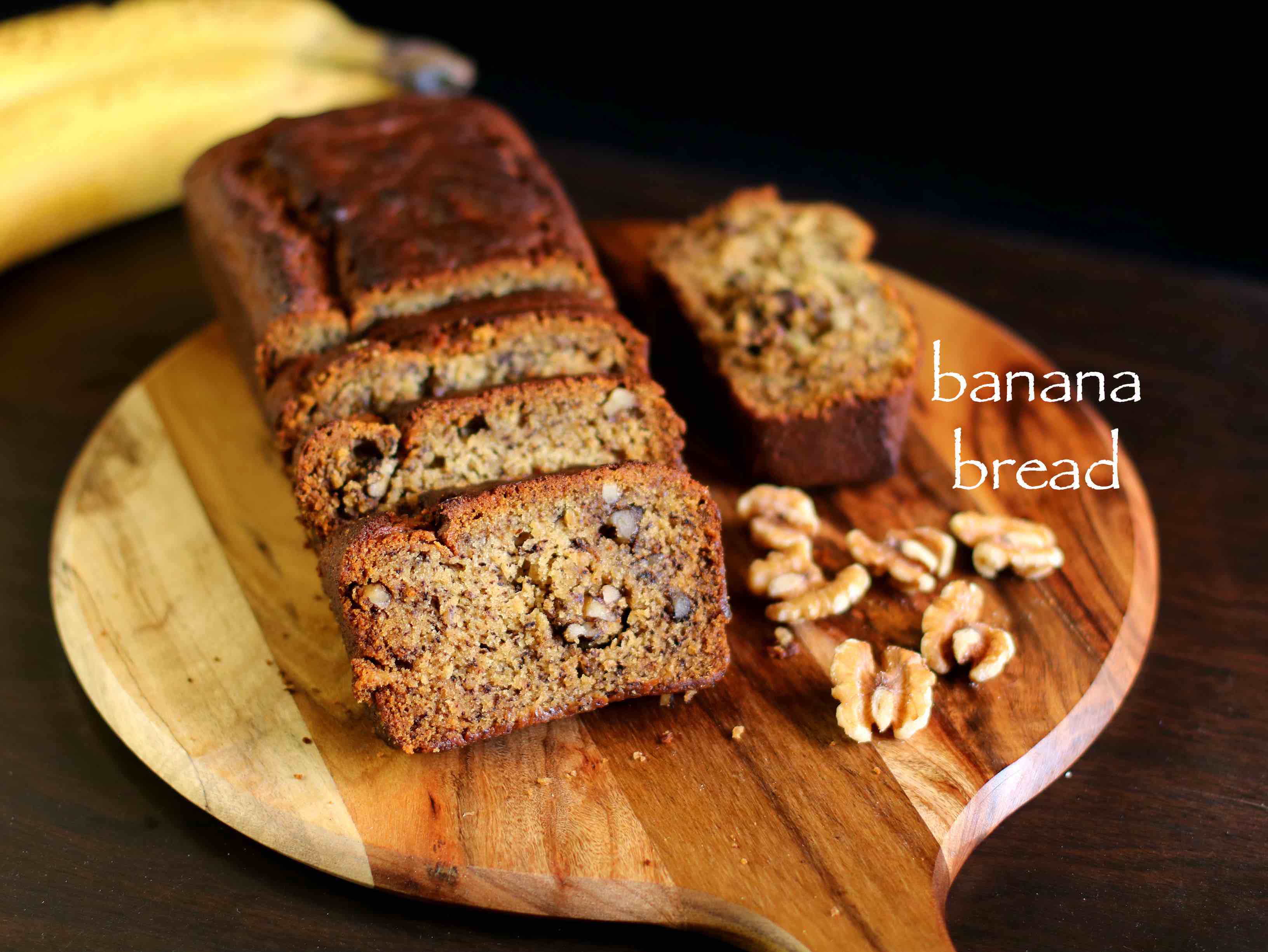 Eggless chocolate banana cake | With wheat flour - Raks Kitchen